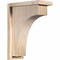 Ekena Millwork Huntington Smooth Corbel w/Backplate, Douglas Fir, 5 1/2"W x 12"D x 16"H COR06X12X16HUN01SDF - alternate 1